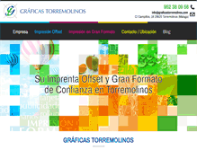 Tablet Screenshot of graficastorremolinos.com